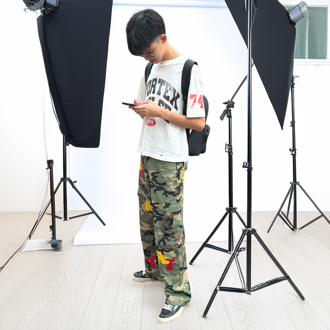 Convertible Camo Cargo Pants