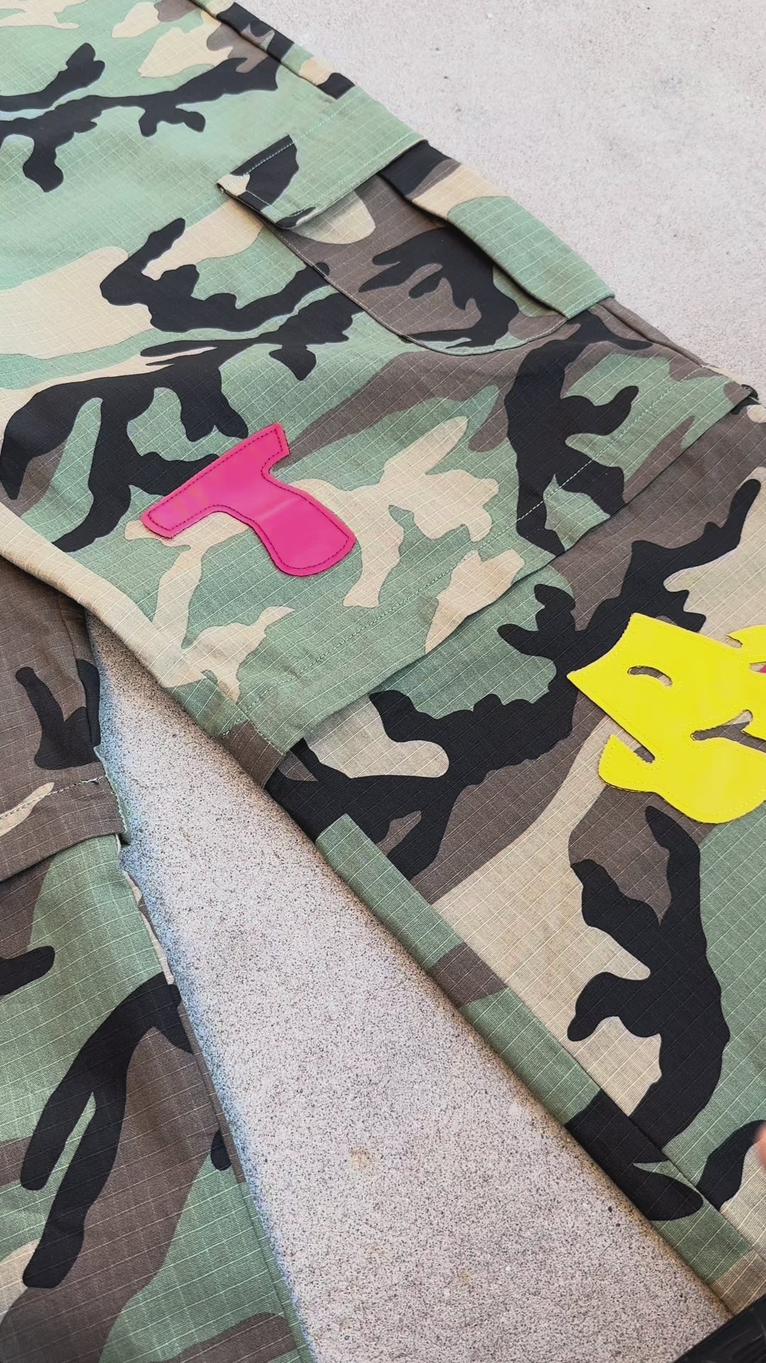 Convertible Camo Cargo Pants